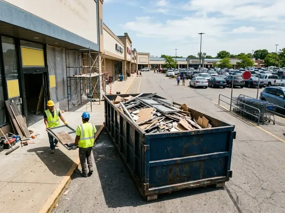retail-store-renovation-debris-003 — frequently asked questions, Roll-off Dumpster Rentals in Azusa, CA